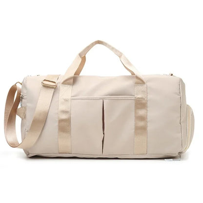 Women's Duffel Bag with Shoe Compartment