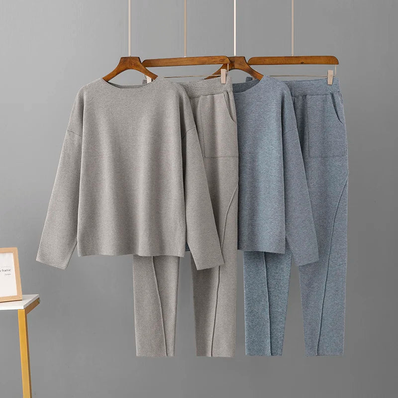 Women's Lounge Knit Co Ord Set