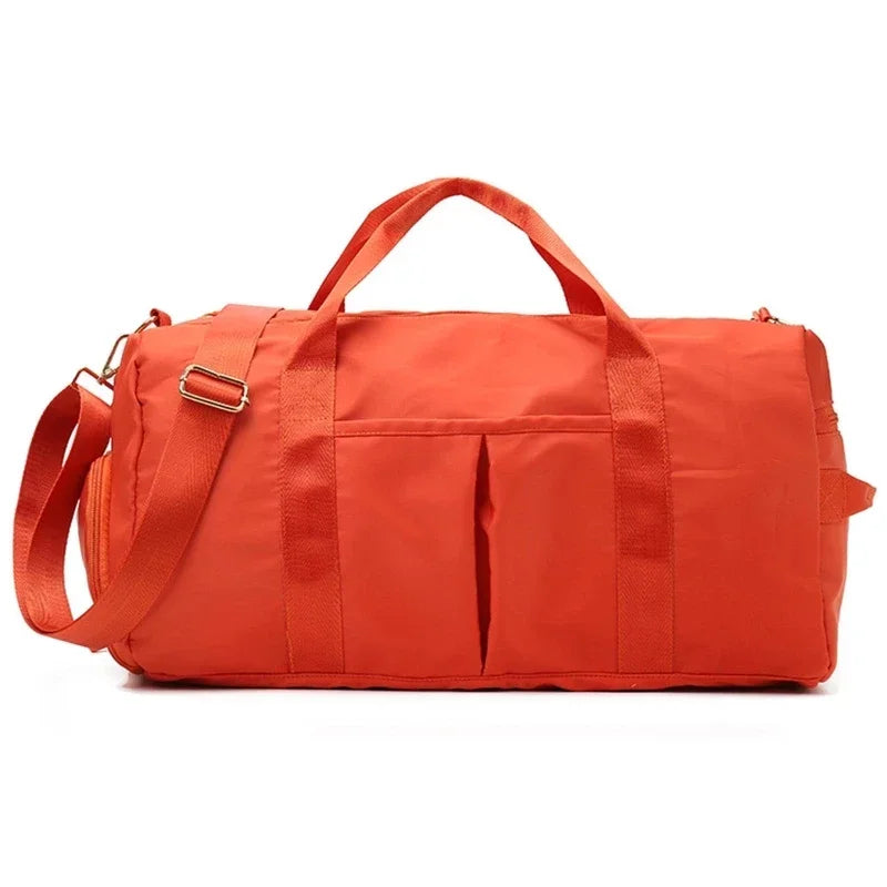 Women's Duffel Bag with Shoe Compartment