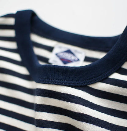 The Mariner Heavyweight Men's Authentic Nautical Sailor Stripe T-Shirt