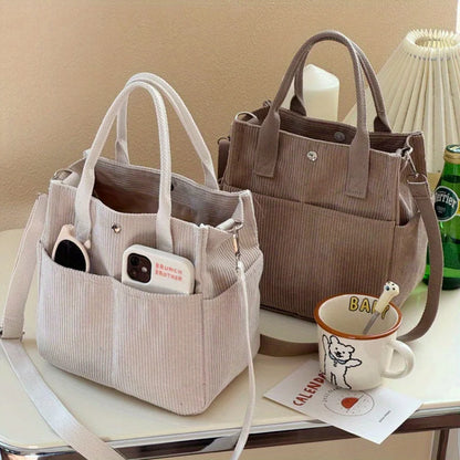 Corduroy Fashion Bag