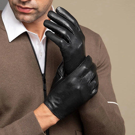 Men's Genuine Leather Gloves for Men