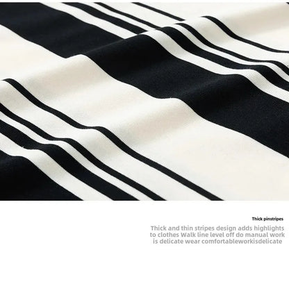 The Striped Heavyweight: Your Summer Uniform, Refined