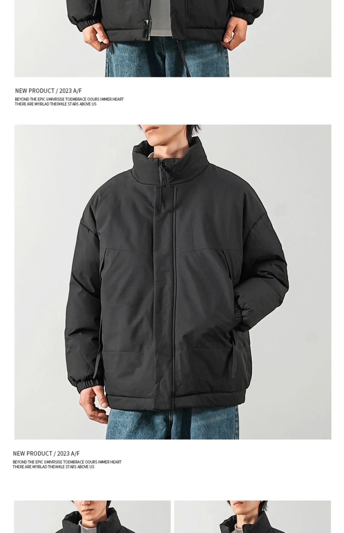 DUKEEN The Brutalist Puffer Jacket