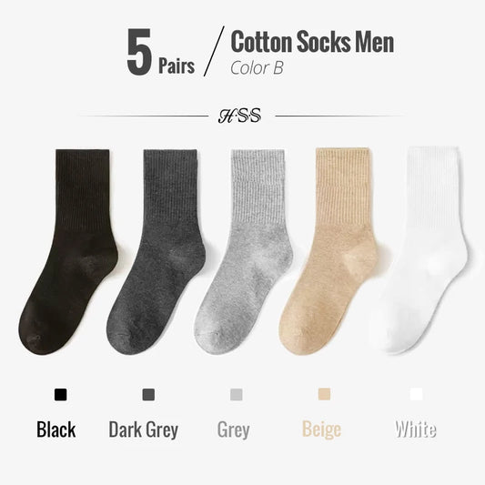 Originals 5/10 Pairs 95% Combed Cotton Socks