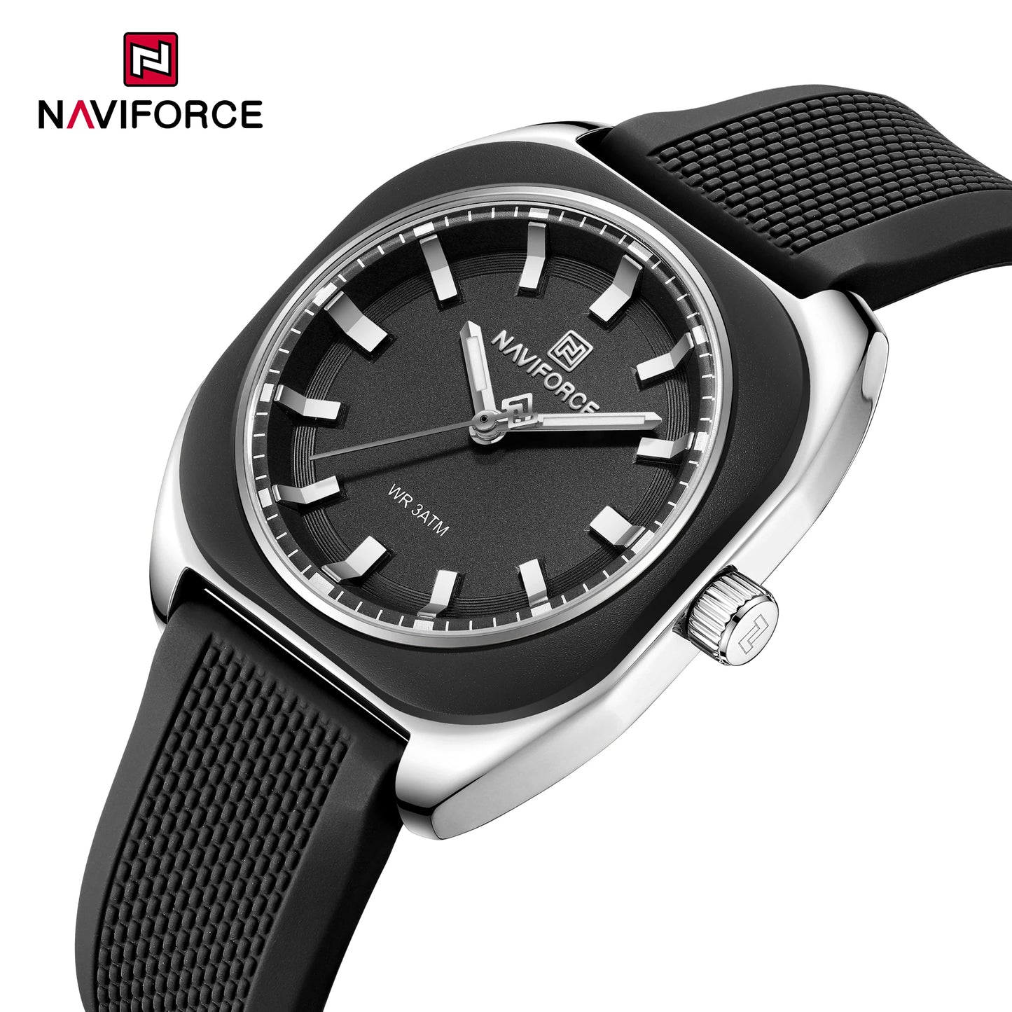 The Naviforce Polygon Women's Watch: Sculpted Simplicity for the Modern Wardrobe