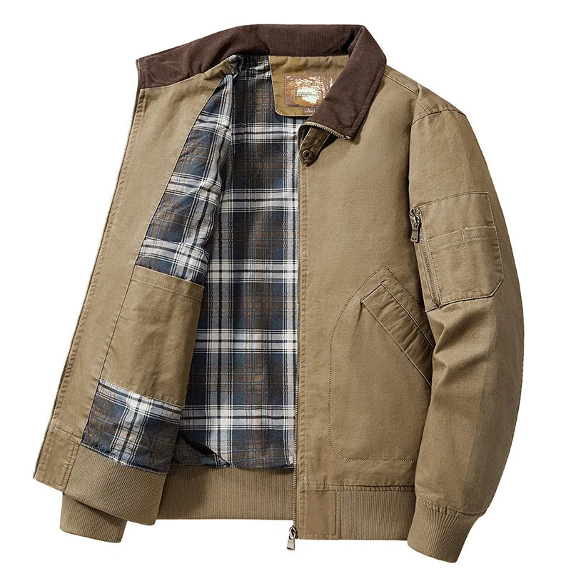The Ultimate Everyday Utility: 100% Pure Cotton Pilot Jacket