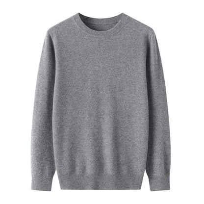 Men's 100% Merino Wool Crew Neck Sweater