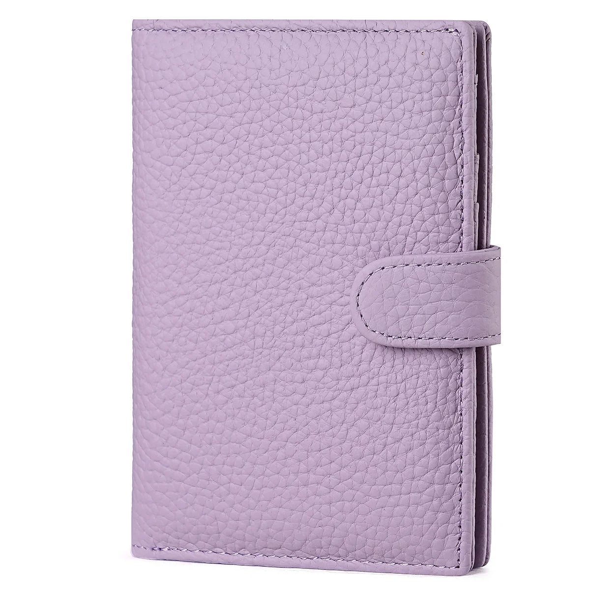 The Jetset Nomad: Pebbled Leather RFID Passport & Travel Wallet