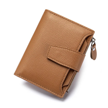 Women's Existentialist Compact RFID Wallet  | Top Grain Leather
