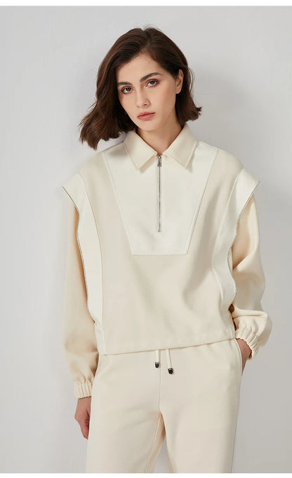 Women's Half-Zip Sweatshirt