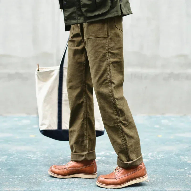 The Icon Reimagined: Men's Authentic Baker Utility Cargo Pants