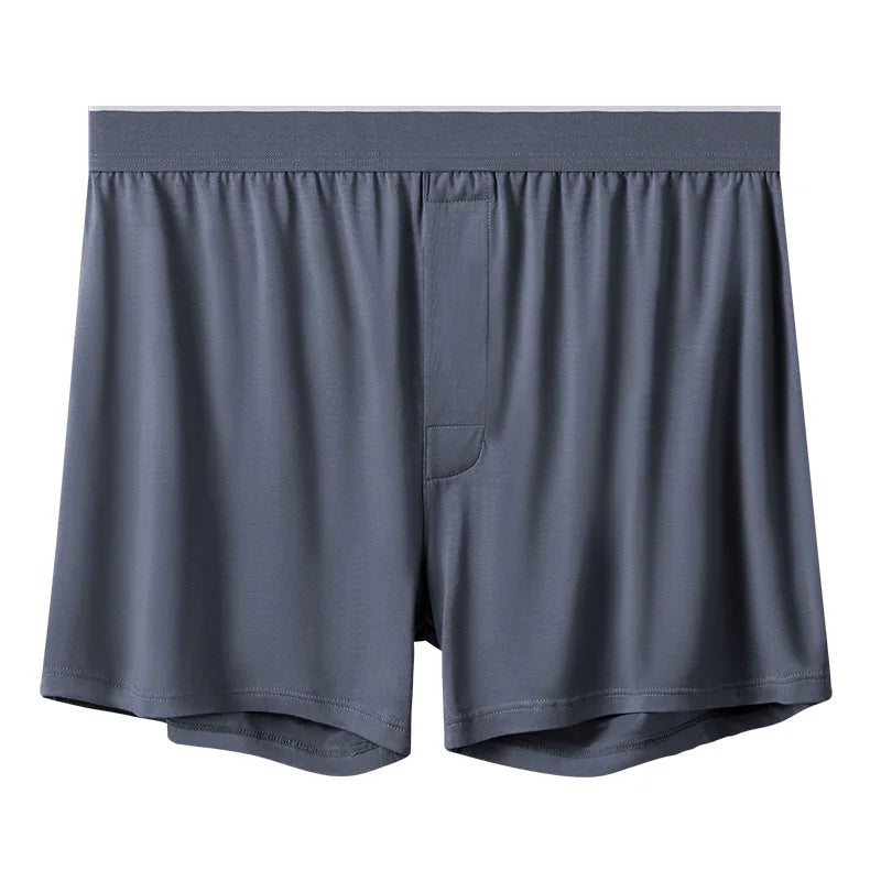The Antonioni Modal Lounge Short — Shadow Grey — Plus-Size Underwear