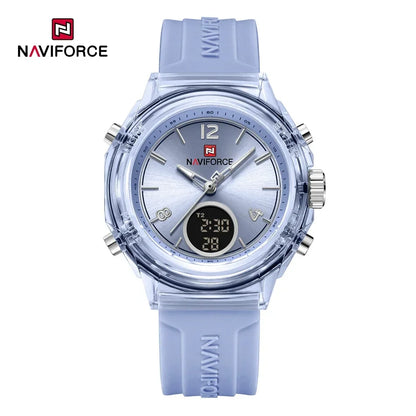 The Navigator: Women's Multifunctional Dual-Time Sport-Chic Quartz Movement Wristwatch