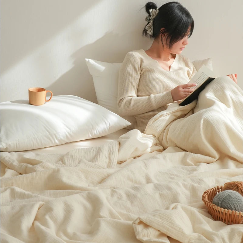 The Zen Summer Quilt | Cotton-Linen & Bio-Soy Fusion