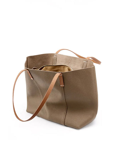 The Art of the Carry: The Pebbled Leather Essential Tote