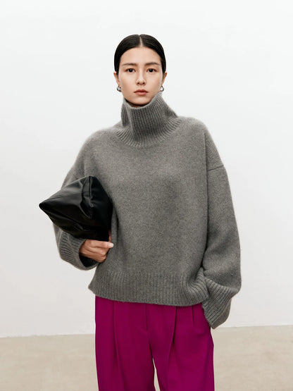 The Bauhaus Cashmere Turtleneck Knit
