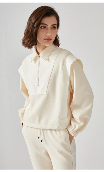 Women's Half-Zip Sweatshirt