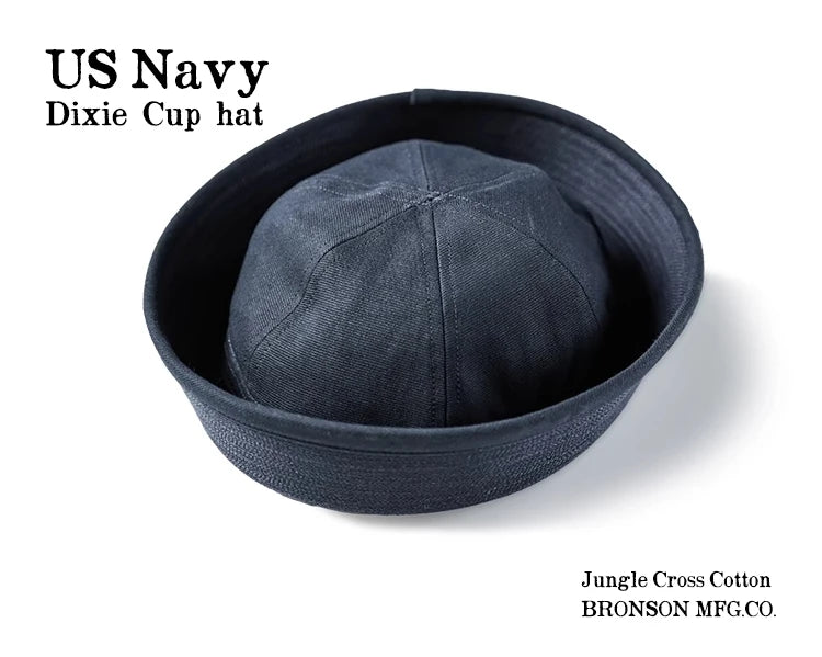 The Sea Dog's Crown: Authentic Vintage Men's US Navy-Style Sailor Cap