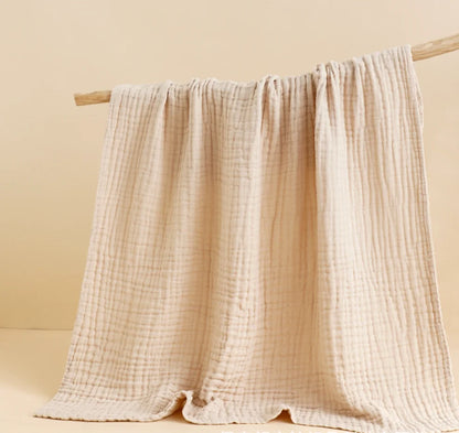 The Airy Muse Muslin Baby Throw: Your Year-Round Sleep Sanctuary