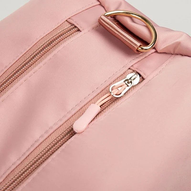 Women's Duffel Bag with Shoe Compartment