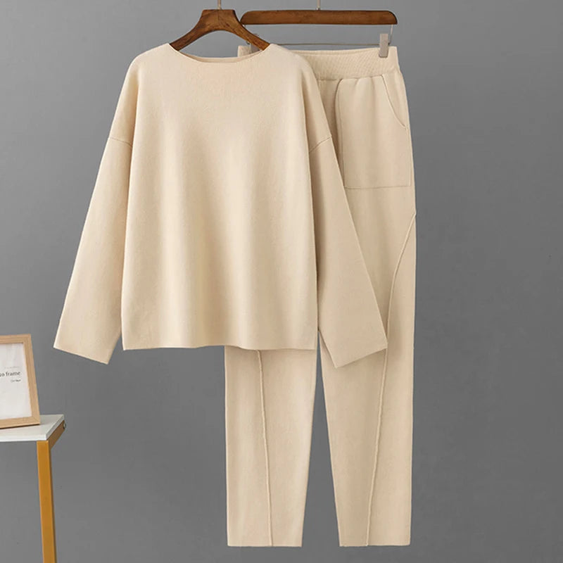 Women's Lounge Knit Co Ord Set