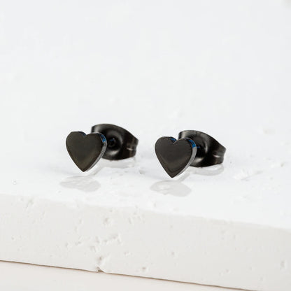 Sweet Heart Stud Earrings