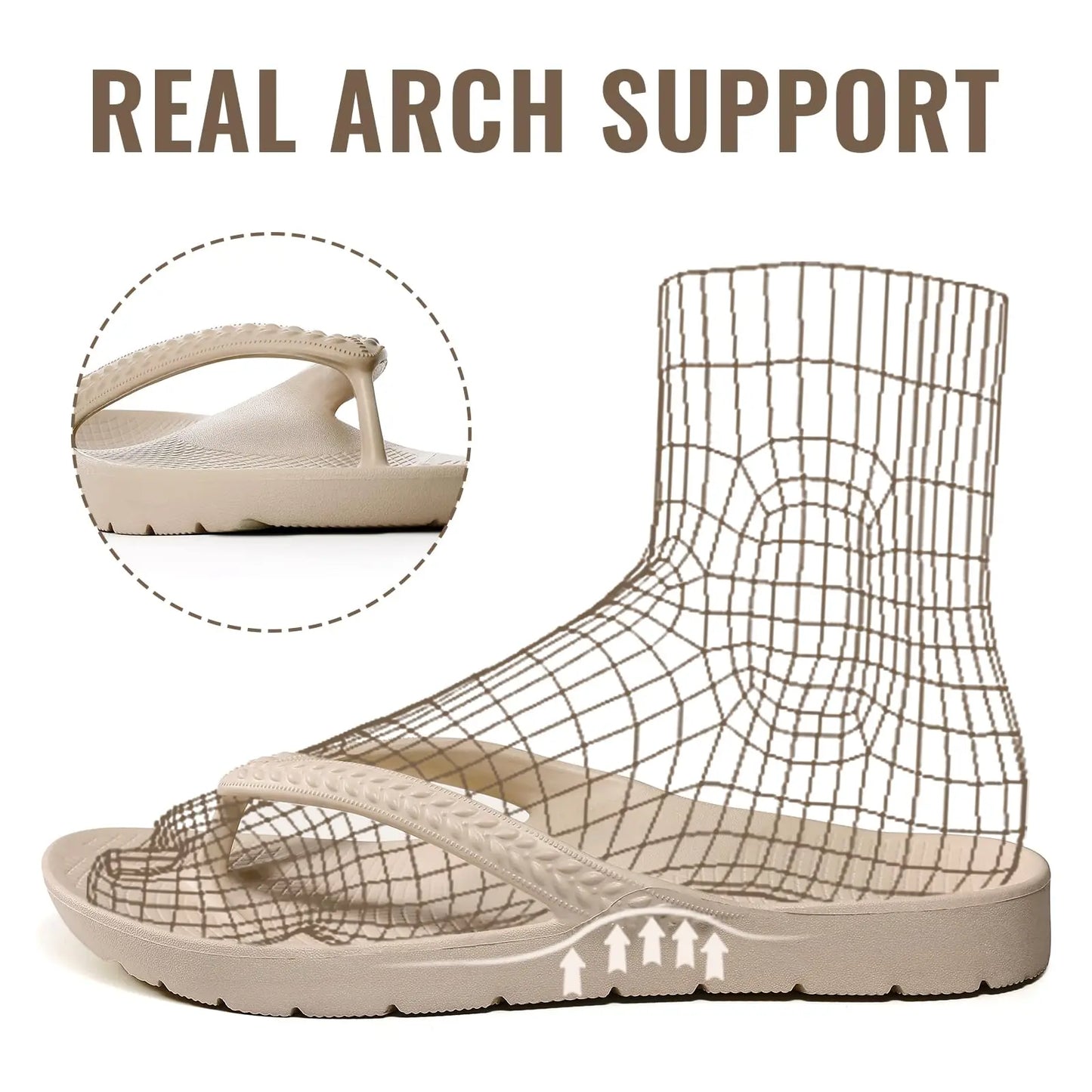 The Cloud-Walk Thong: All-Day Ergonomic Support for Sun-Drenched Days