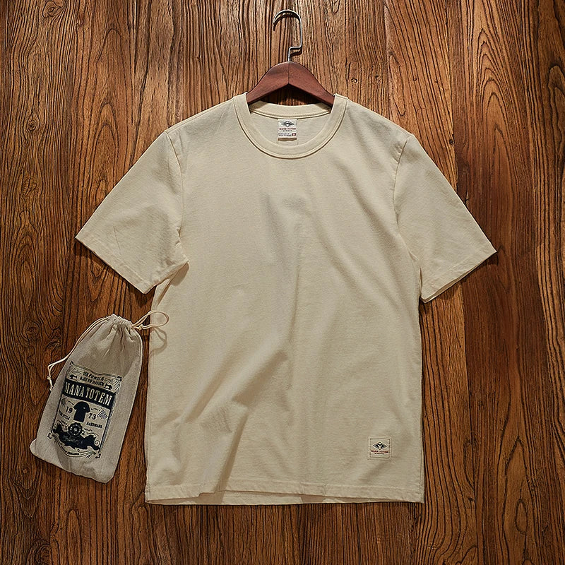 Men's Heritage Short Sleeve Casual Tee: Authentic American Vintage Essential