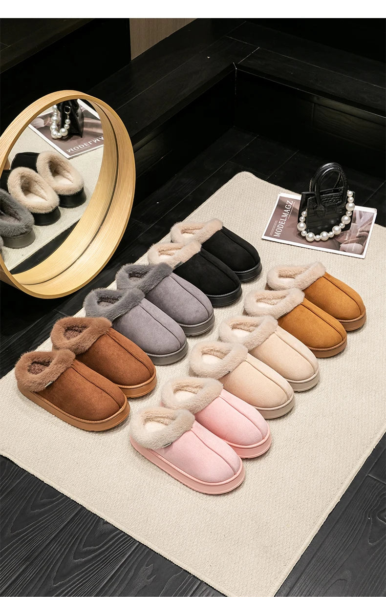 Women's Cozy Winter Mules