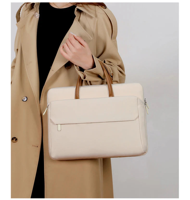 The Chic Commuter: Women's Smart Laptop Briefcase