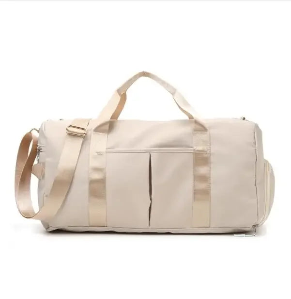 Women's Duffel Bag with Shoe Compartment
