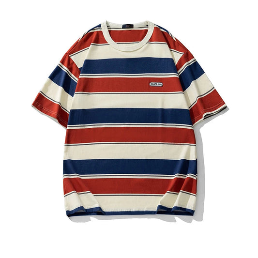 The "Everything" Tee: Bold Stripes for Effortless Street Style