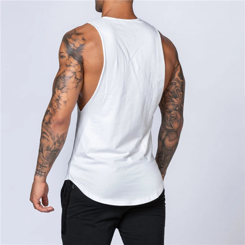 Men's Performance Drop-Armhole Gym Vest