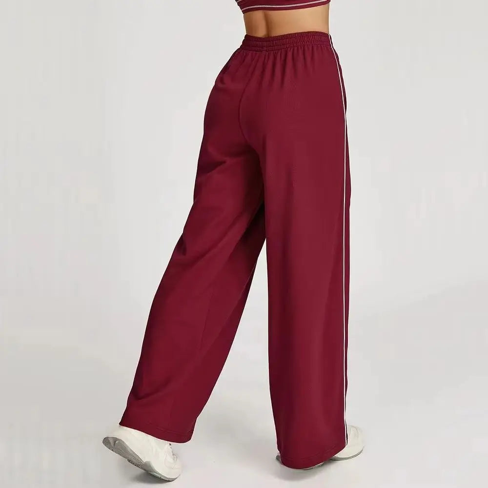 Women's Wide leg Sweatpants | High Waisted Yoga & Fitness Pants