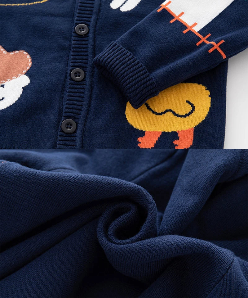 Boy's cardigan sweater