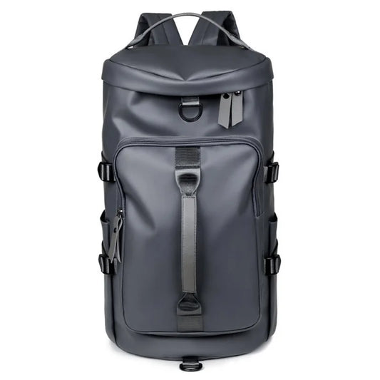 The Apex Duffle Backpack | Versatile Faux Leather Gym & Travel Bag