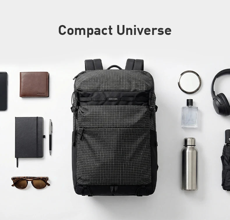 "Compact Universe" Travel Laptop Backpack
