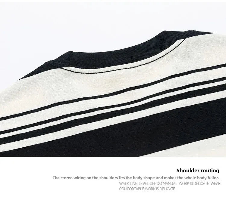 The Striped Heavyweight: Your Summer Uniform, Refined