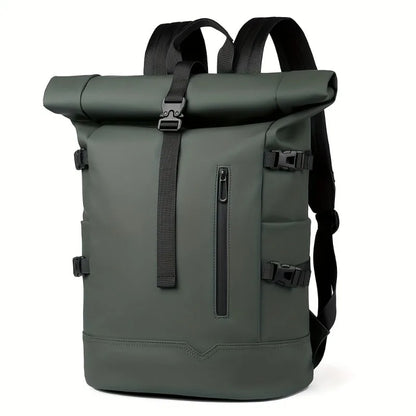 The Nomad Roll-Top: Urban Utility Redefined Laptop Backpack
