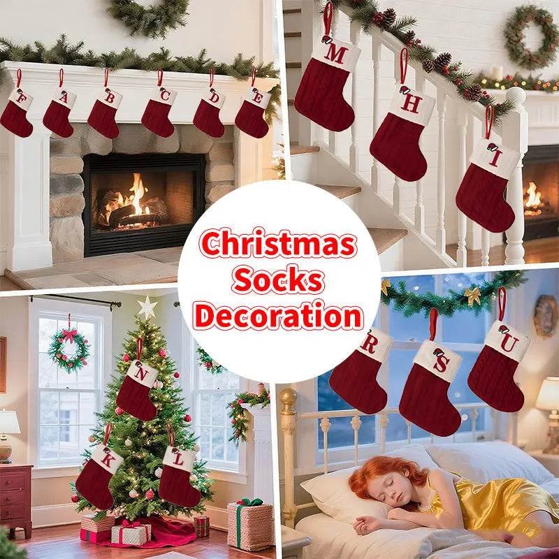 Christmas Alphabet Socking