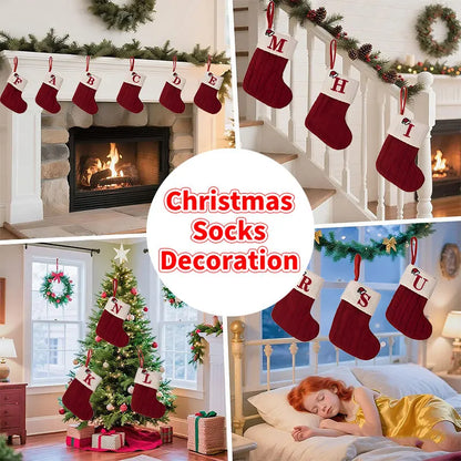 Christmas Alphabet Socking