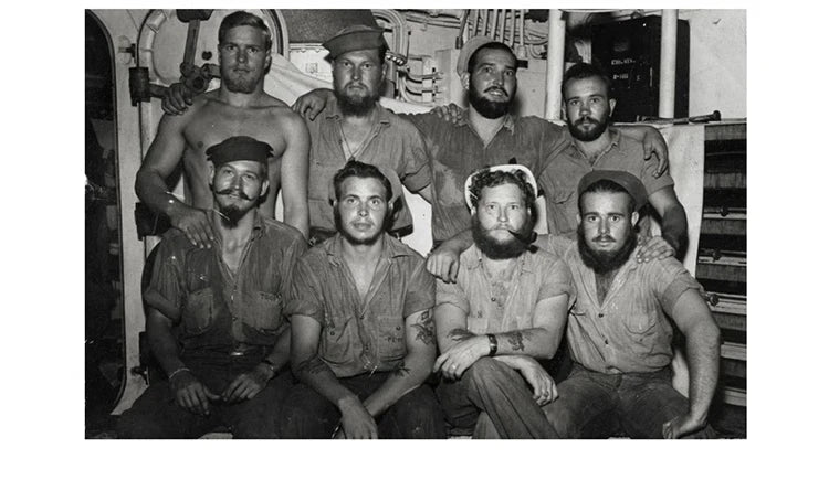 The Sea Dog's Crown: Authentic Vintage Men's US Navy-Style Sailor Cap