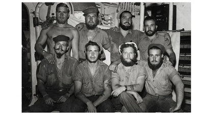 The Sea Dog's Crown: Authentic Vintage Men's US Navy-Style Sailor Cap