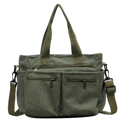 Corduroy Shoulder Bag