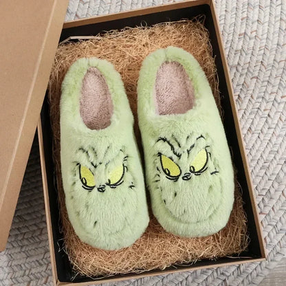 Women's Christmas Plush Winter Slippers