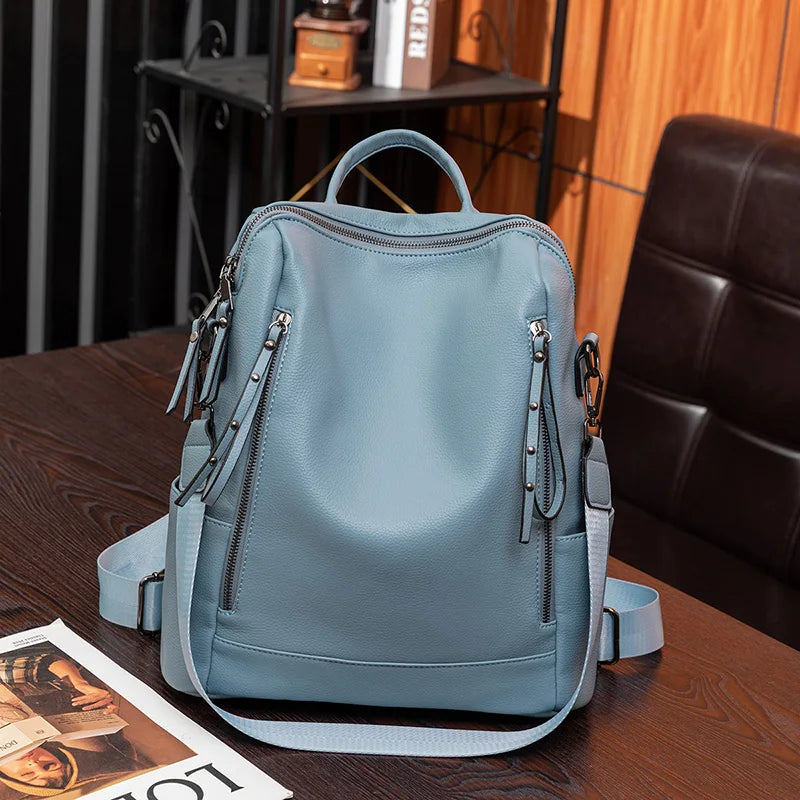 Women's Genuine Leather Backpack