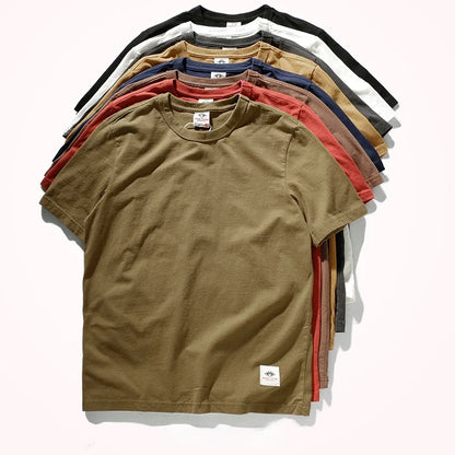 Men's Heritage Short Sleeve Casual Tee: Authentic American Vintage Essential