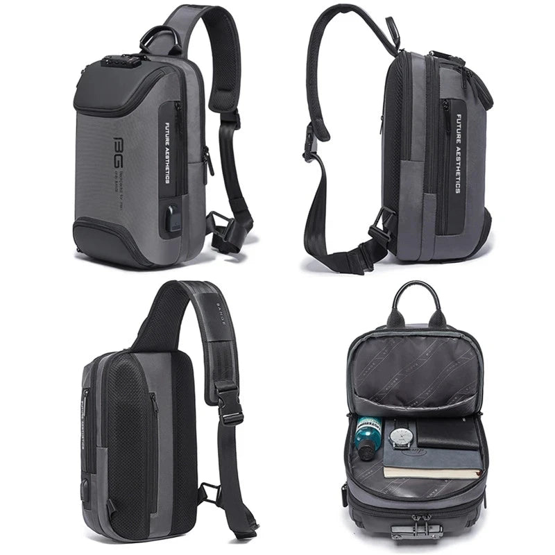 The Urban Vanguard Sling Crossbody Bag | Security Meets Style