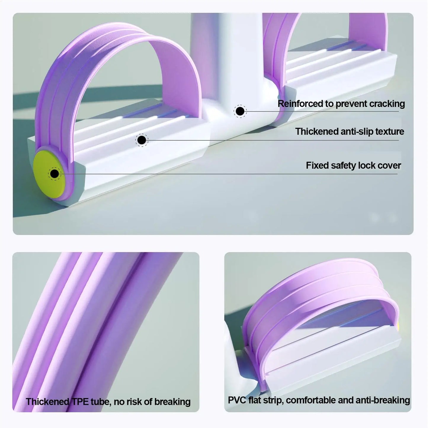 The Bauhaus 6-Tube Sculpting Resistance Band with Intelligent LED Tracking